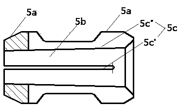 Taper shank automatic clamping device