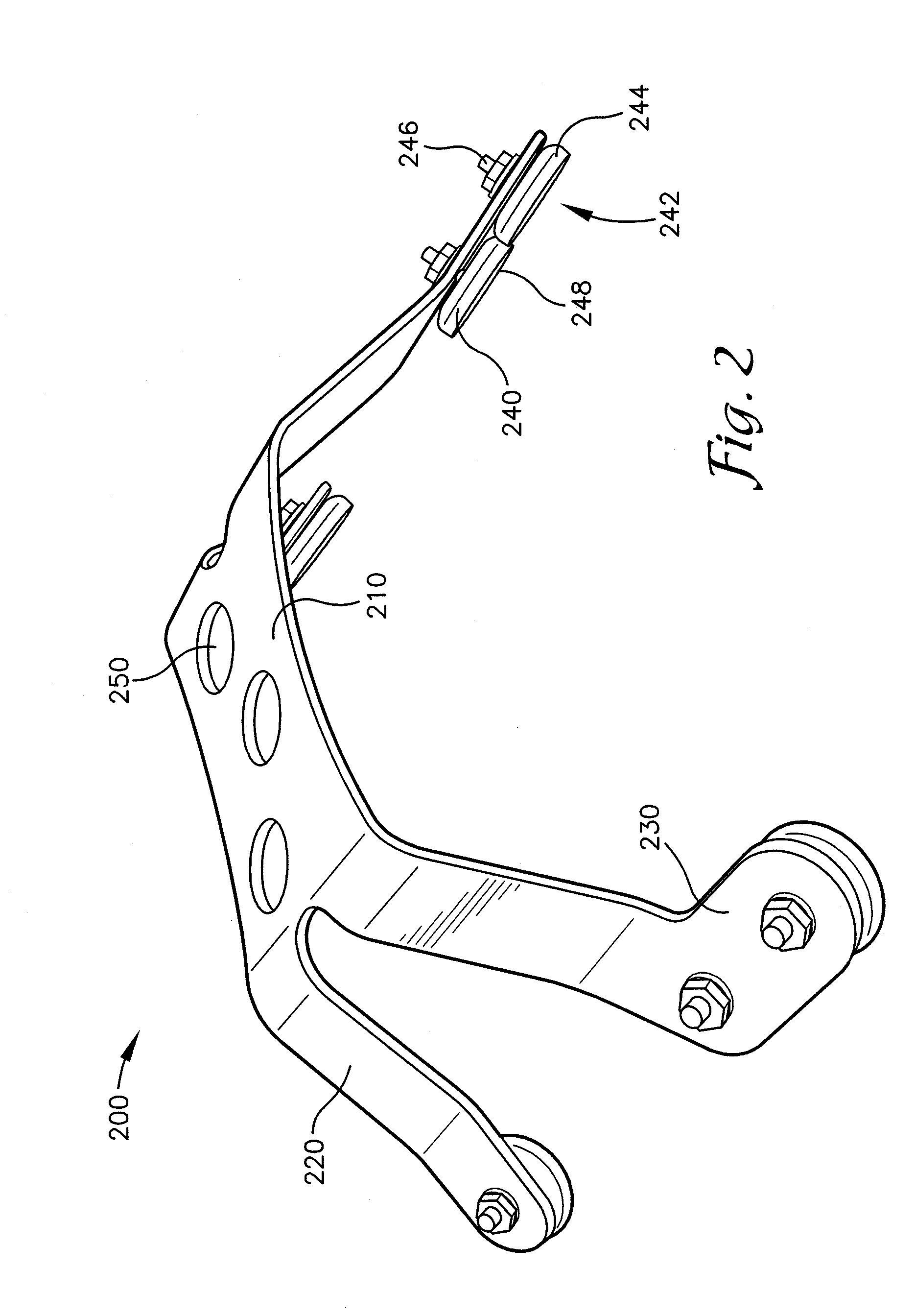 Cable Mounting Bracket System