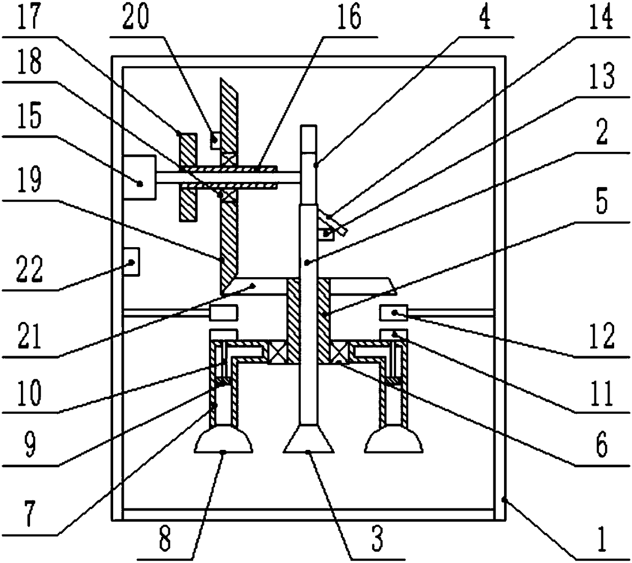 Transmission gear burr removal device