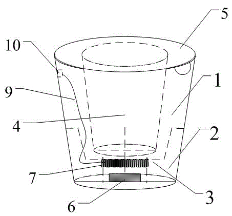 Self-heating food packaging container