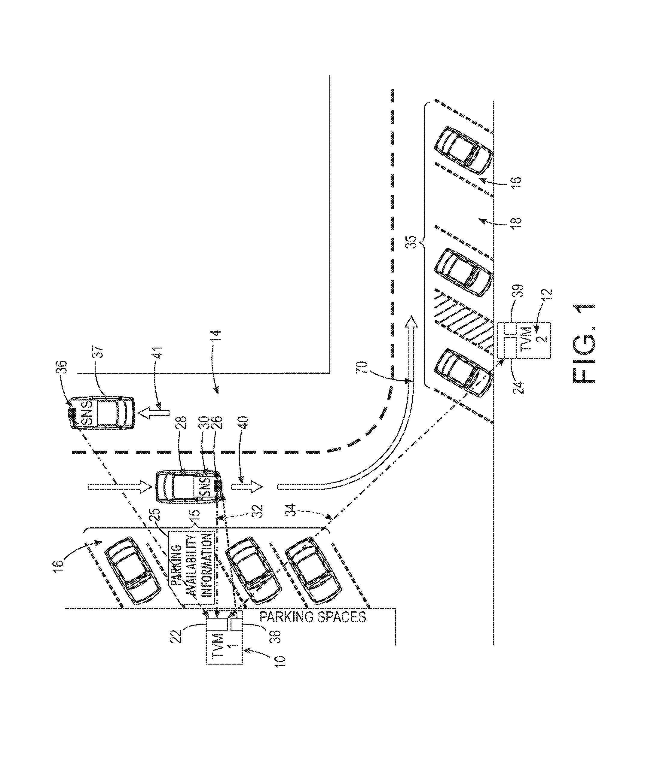 Route computation for navigation system using data exchanged with ticket vending machines