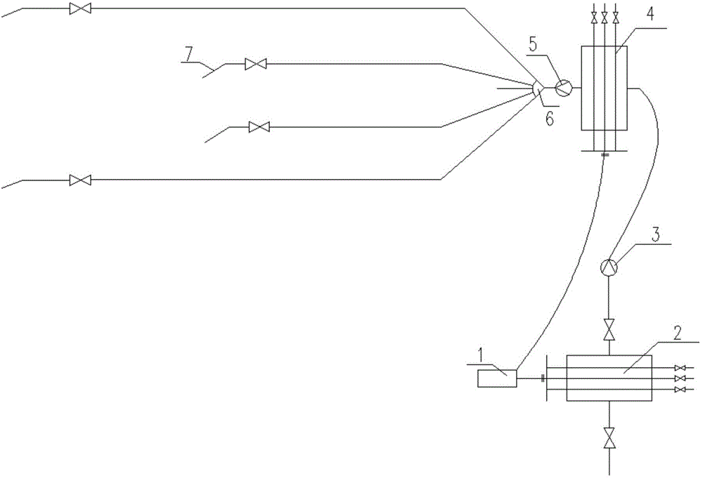 Grouting construction method of coke oven hot roof mud