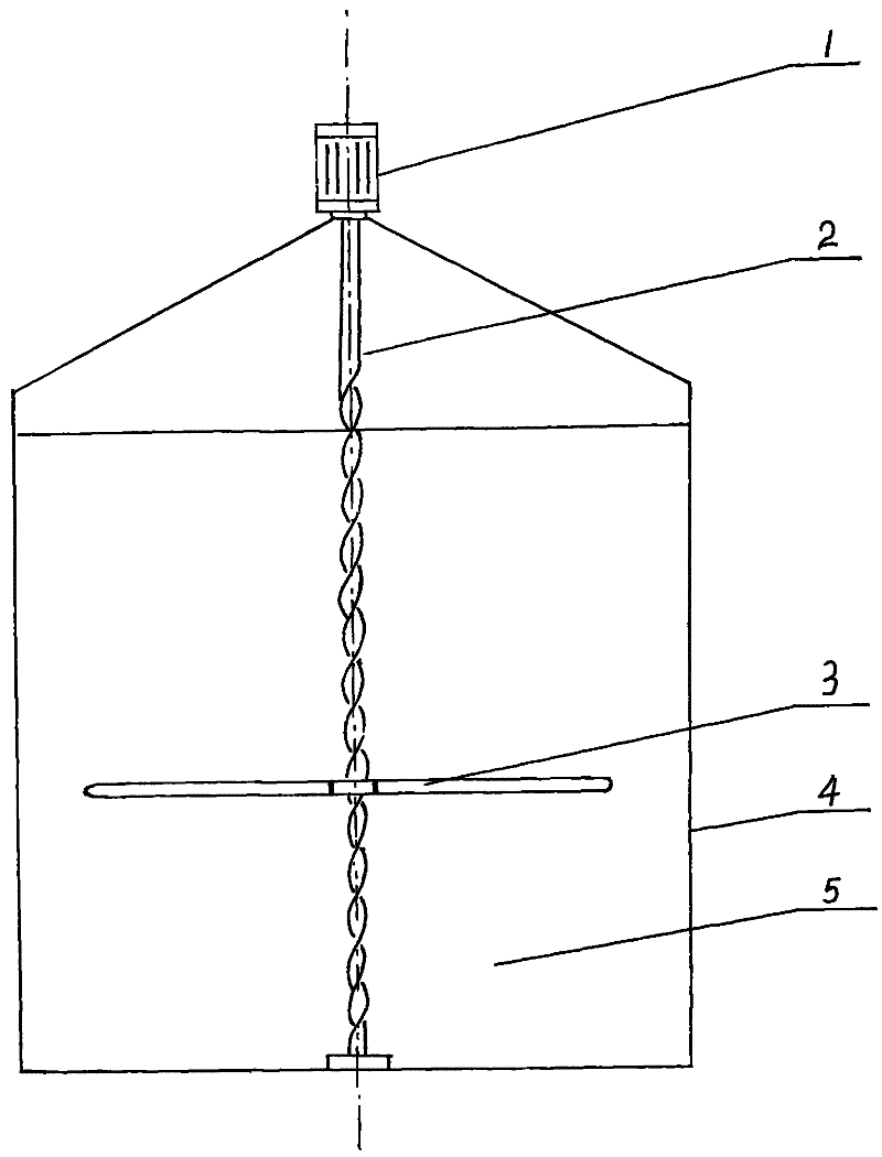 Paddle floating-type stirring machine