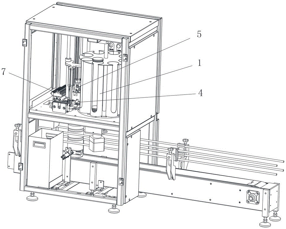 Intelligent sample bottle lid pressing machine for sampling