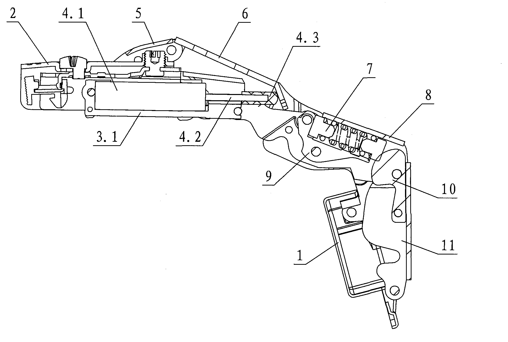 Hinge with buffer function