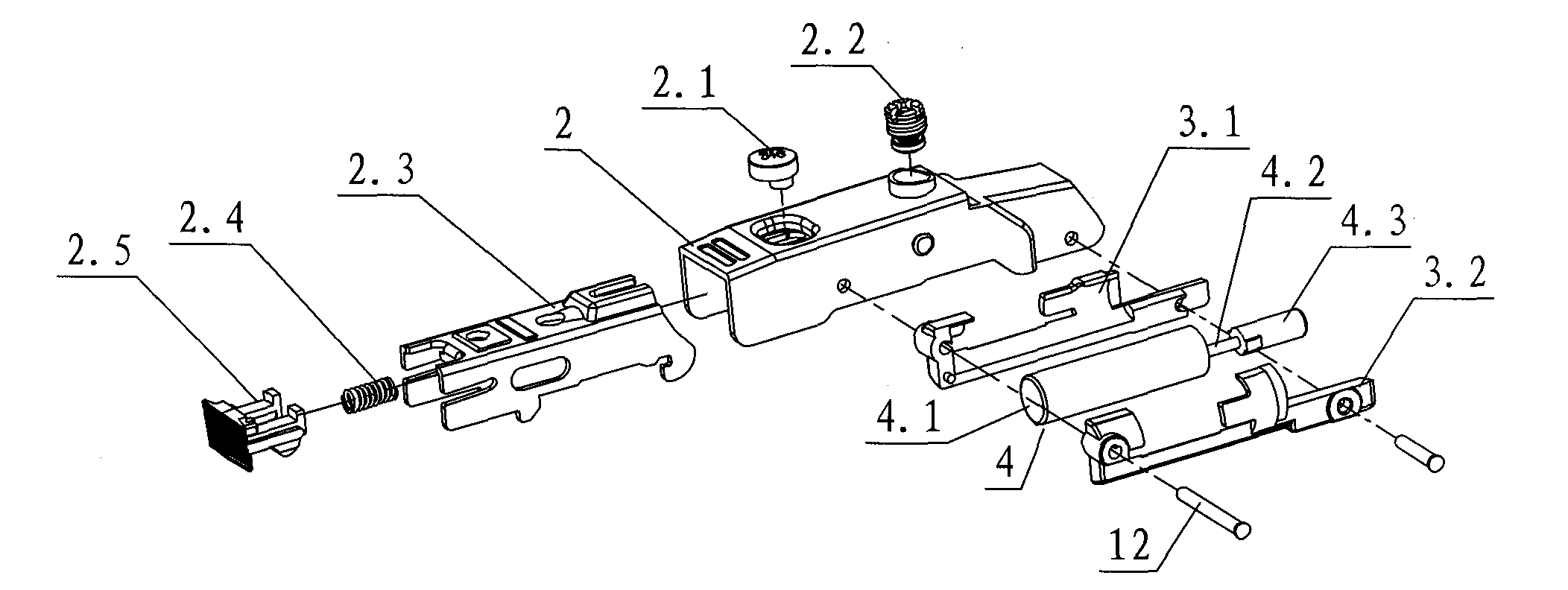 Hinge with buffer function