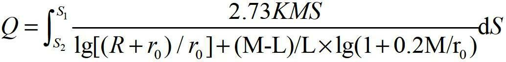 Calculation method for displacement and displacement time in dynamic precipitation process of pressure-bearing partially penetrating well or well group