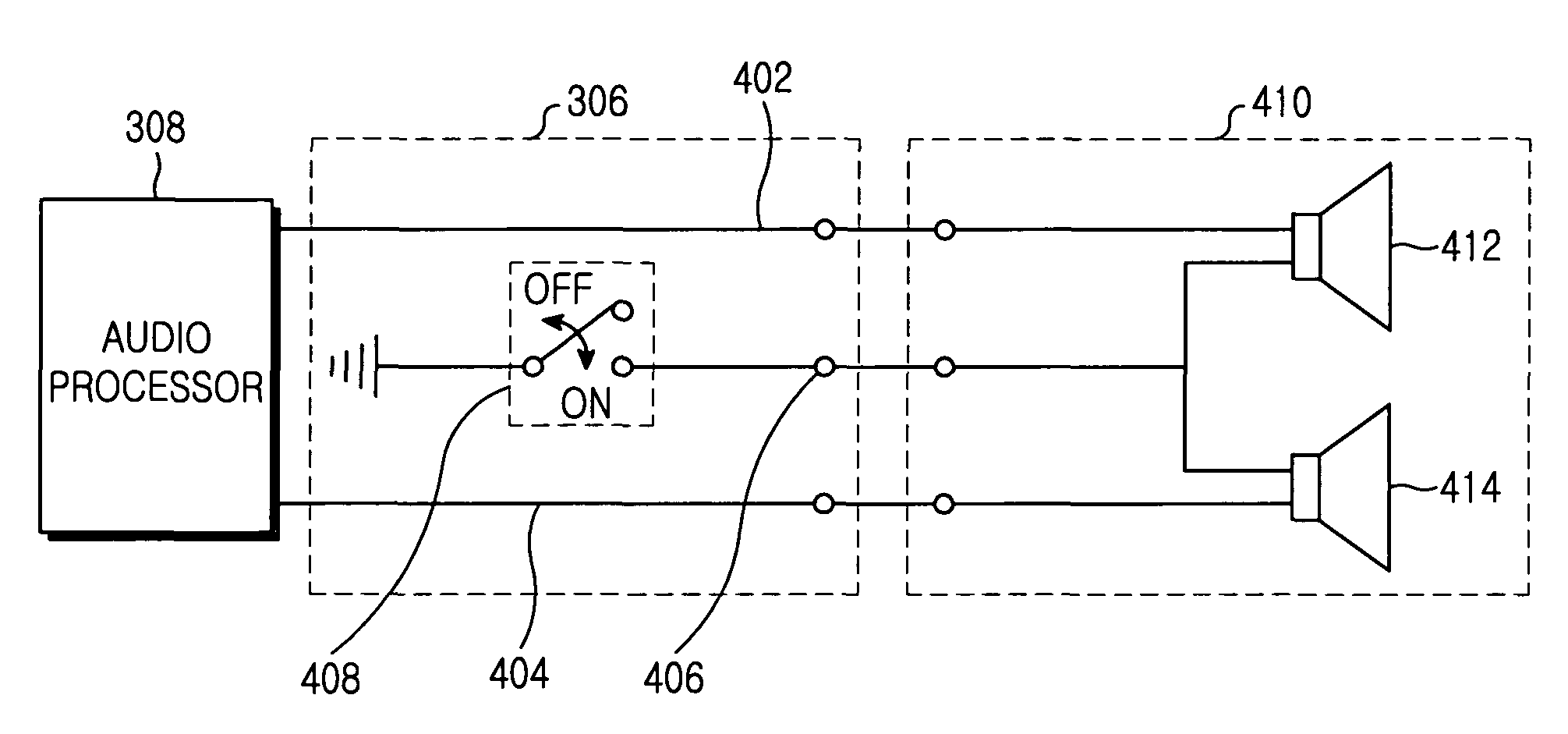 Earphone jack for eliminating power noise in mobile communication terminal, and operating method thereof