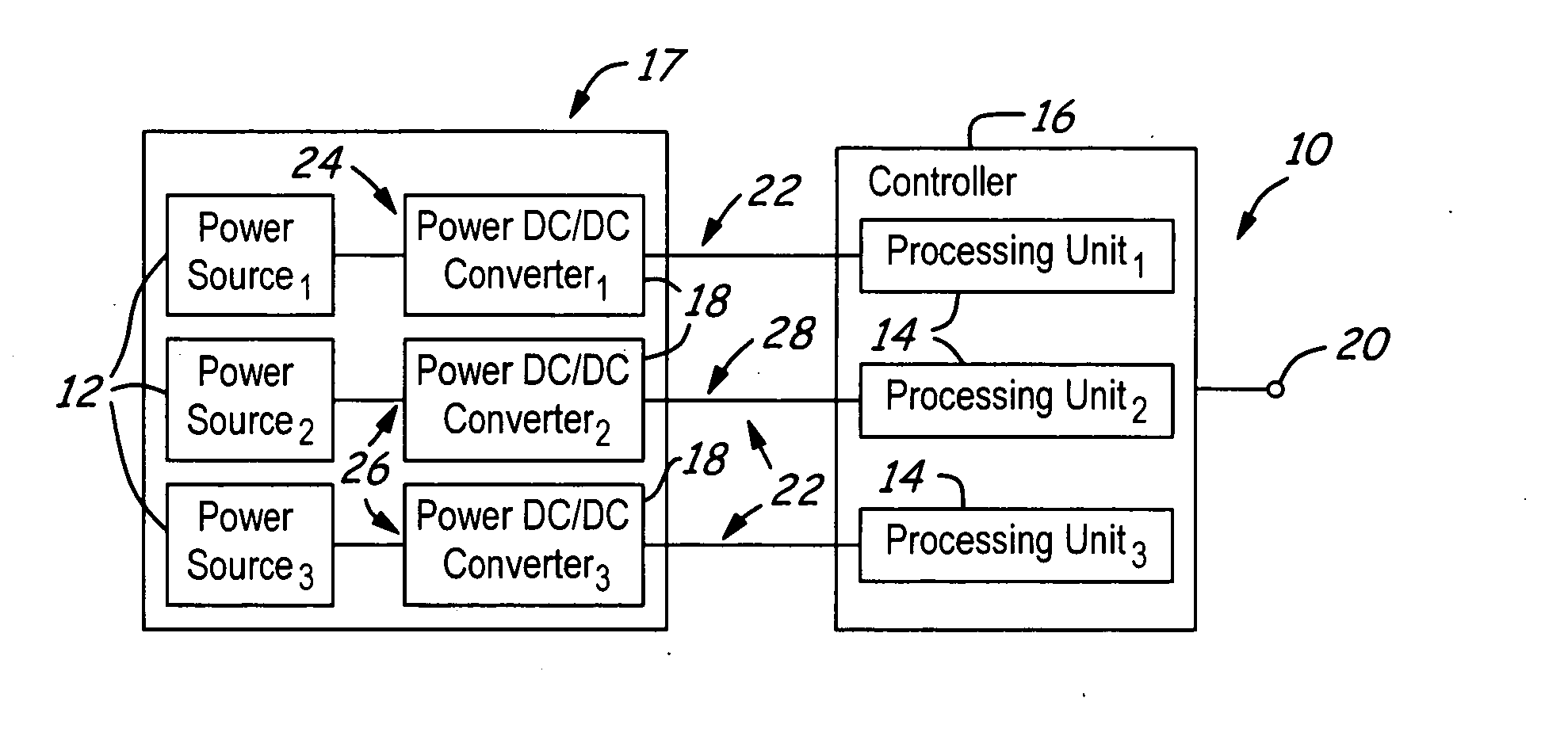 Redundant power distribution system