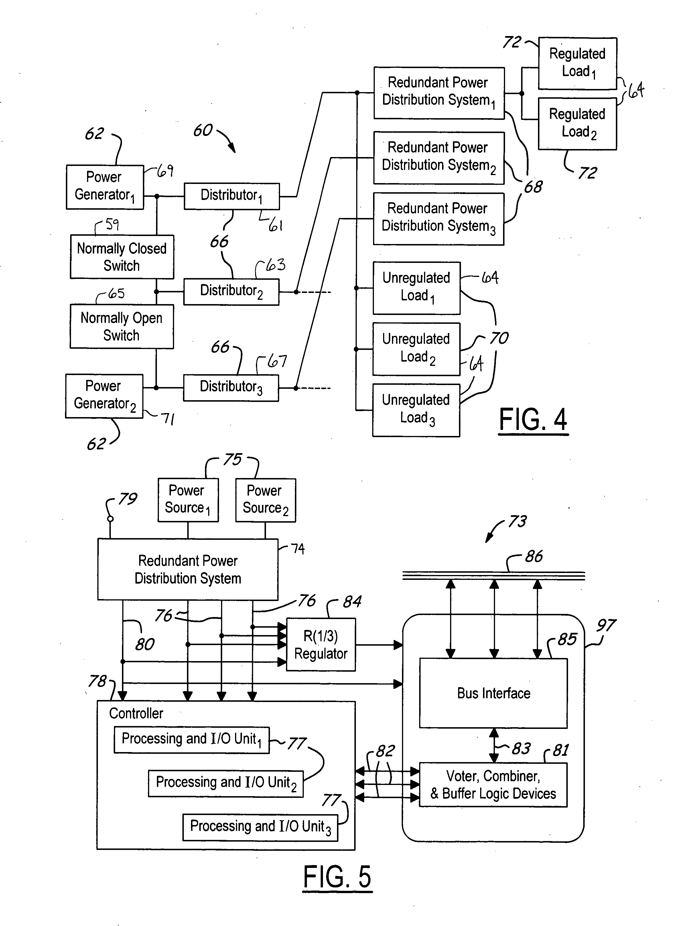 Redundant power distribution system