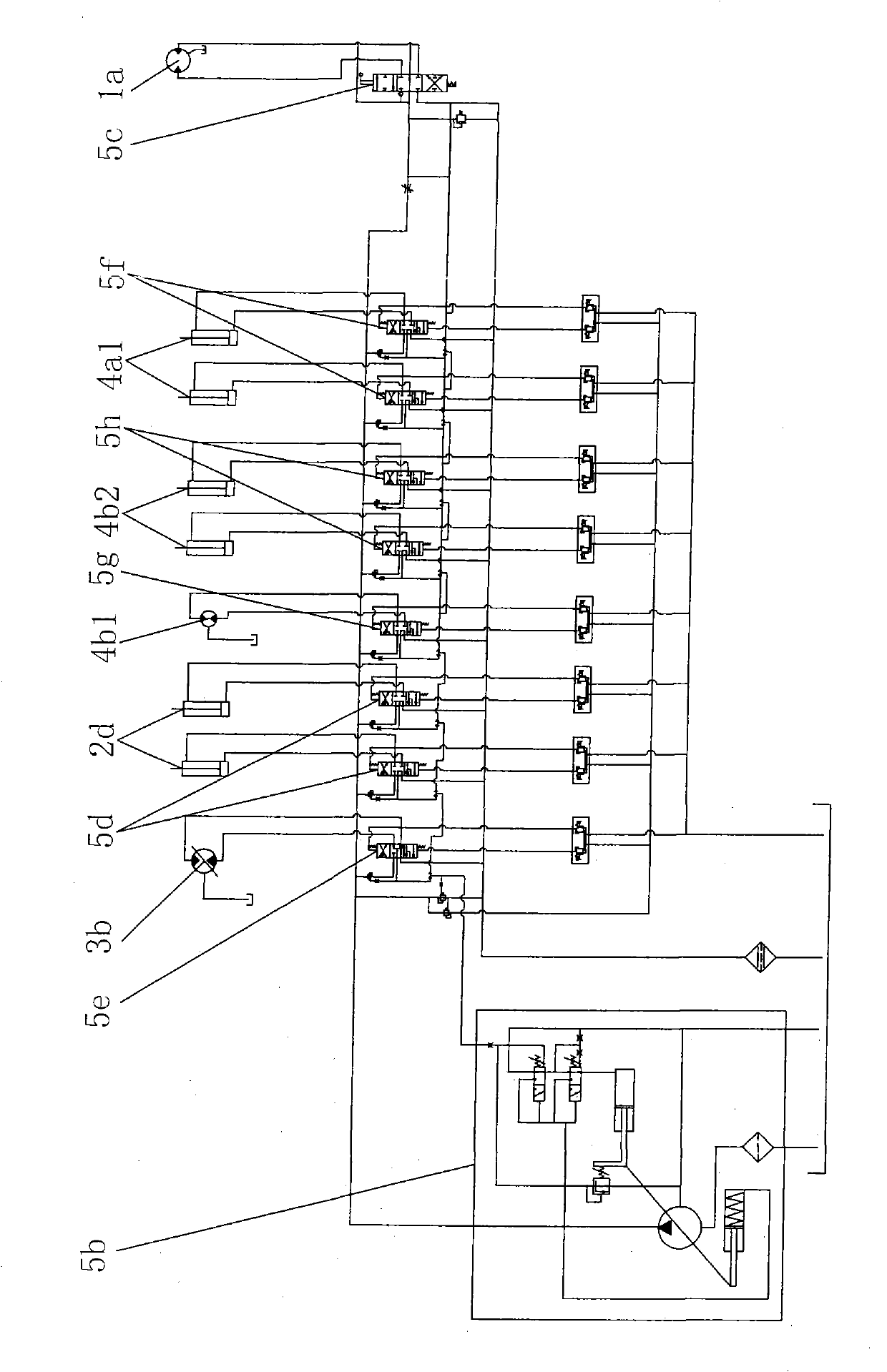 Remote-control underground gas extraction drilling machine