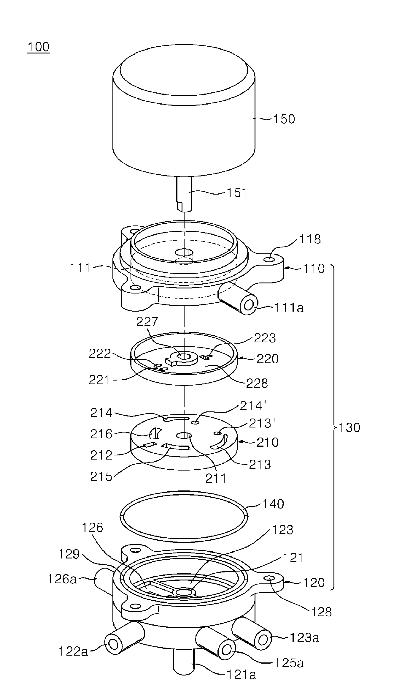 Flow system for bidets