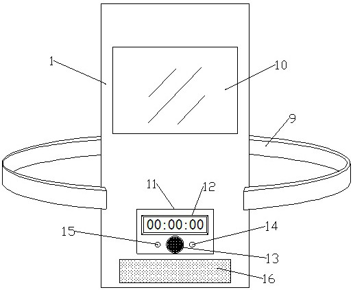 Medical sandbag with reminding function and use method thereof