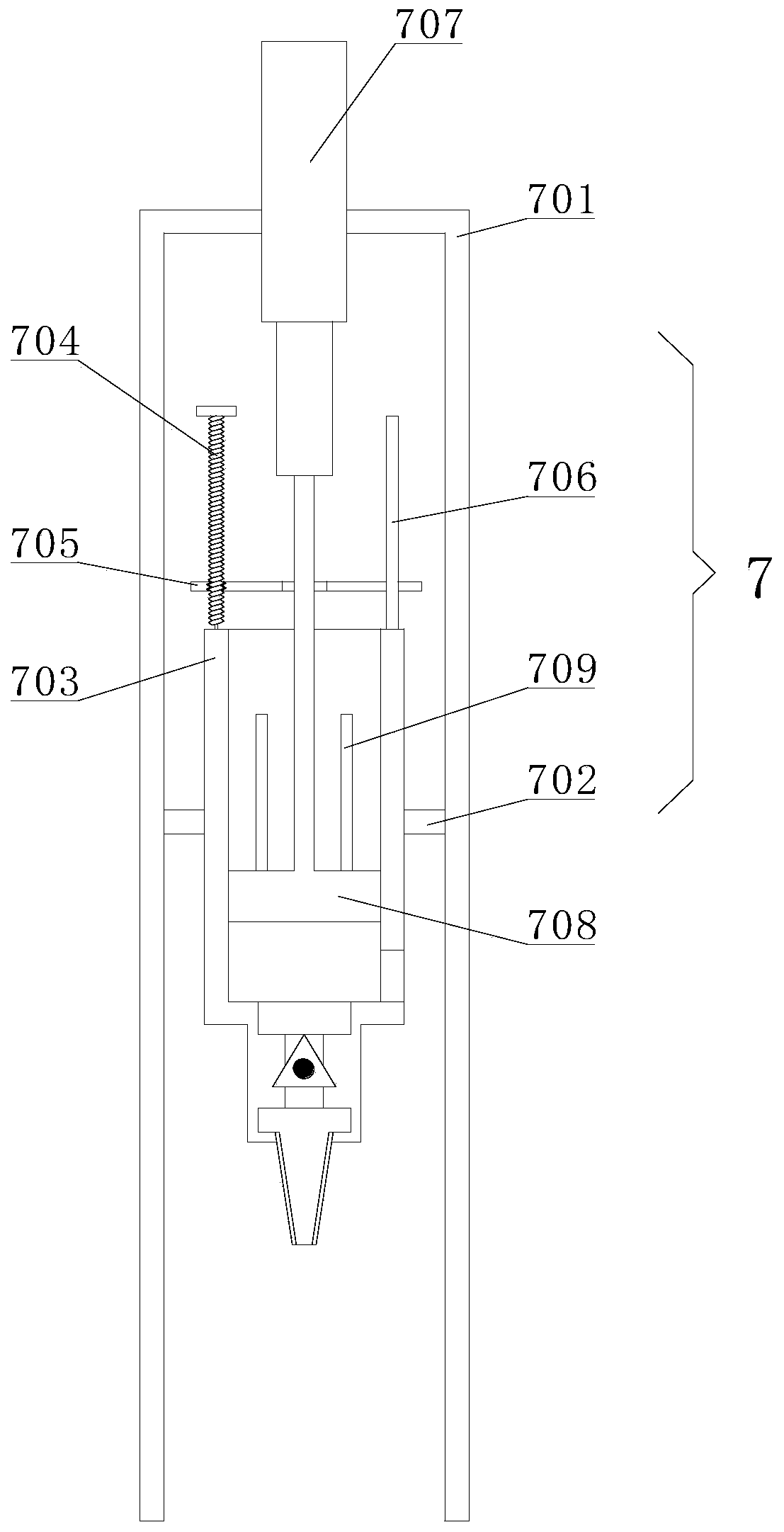 Preparation device for antiserum of chicken pox