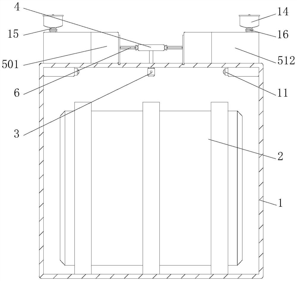 Parallel hybrid energy storage converter device