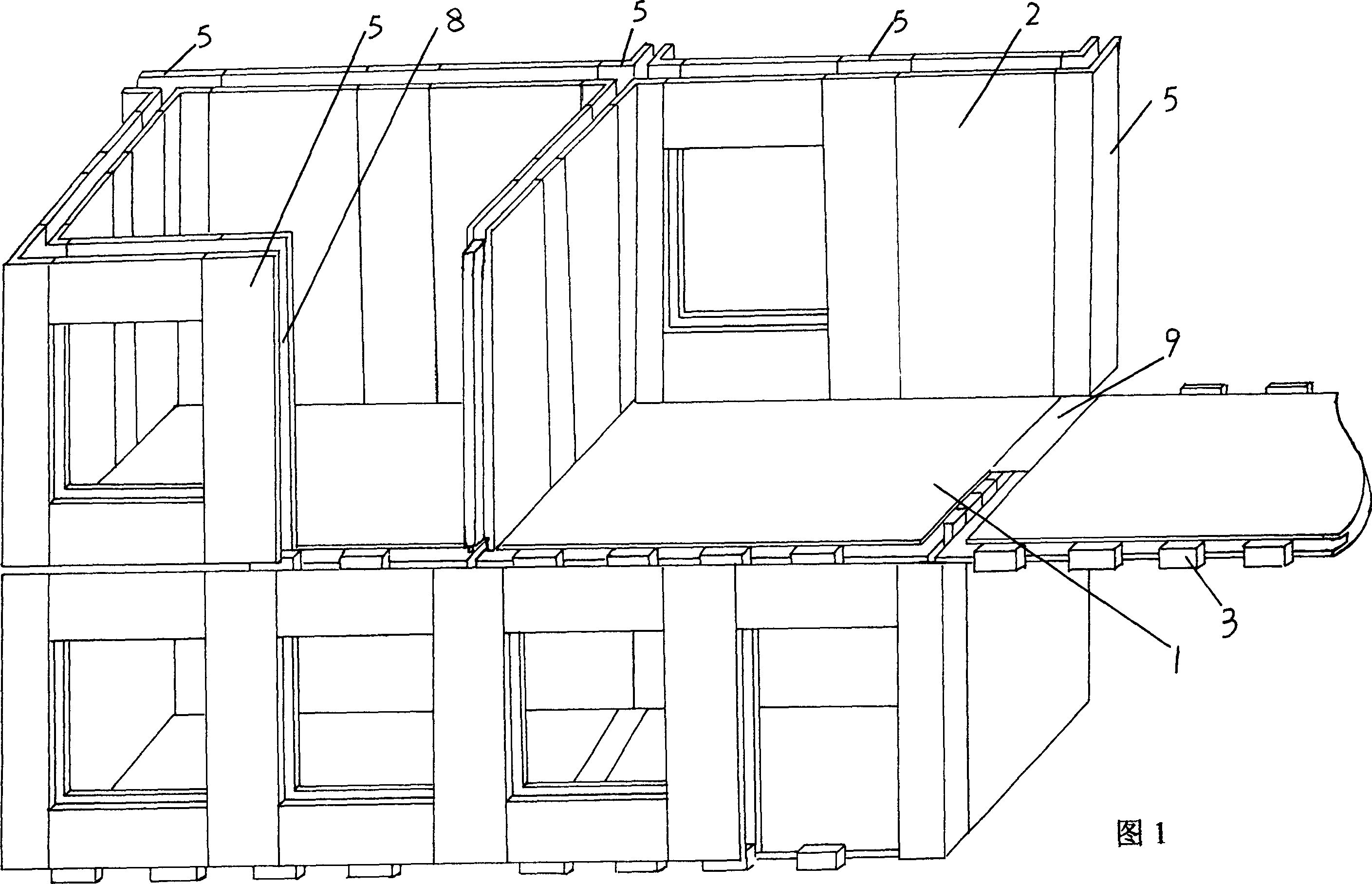 Modular building mold