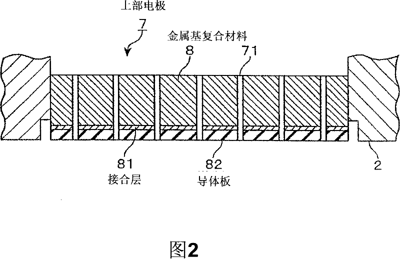 Electrode for generating plasma and plasma processing apparatus using same