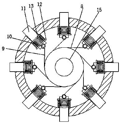 Scraper knife device for engineering machine