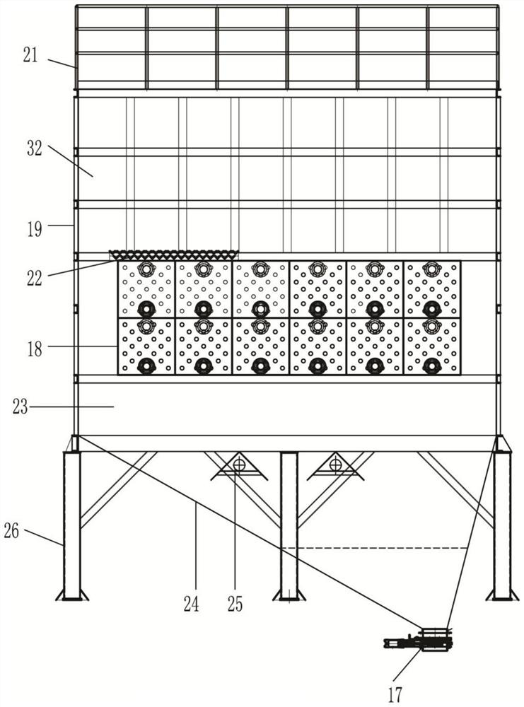 Automatic circulating cooling sand-building treatment system for iron and steel castings