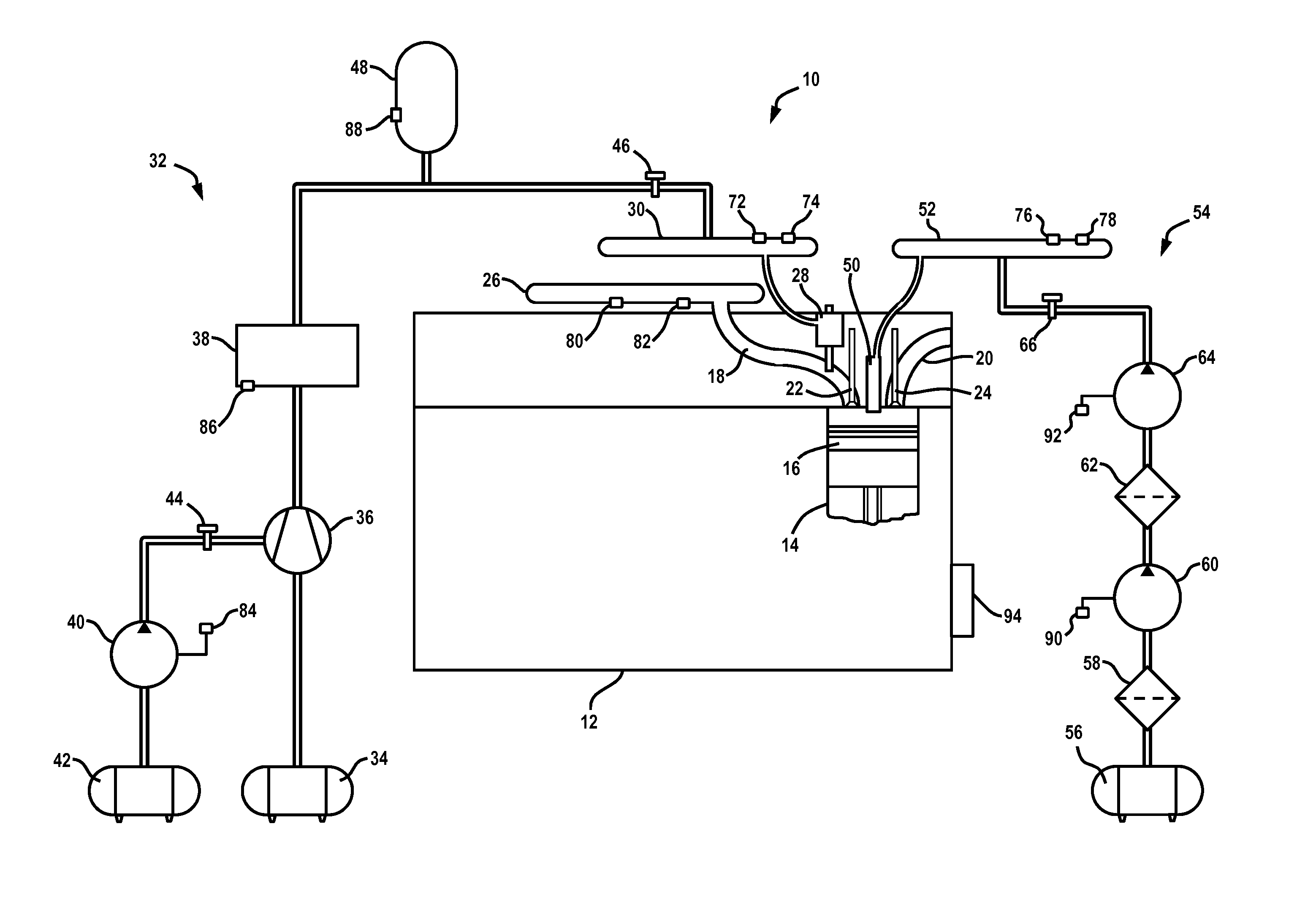 Hybrid Pump Control for Multi Fuel Engine System