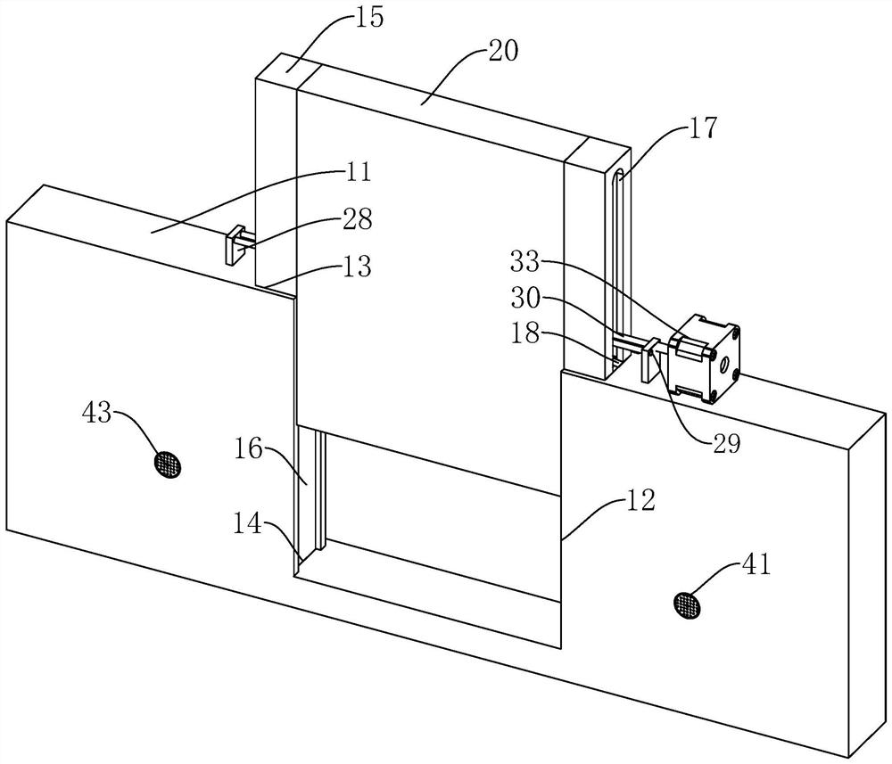 Gate lifting device applied to water conservancy