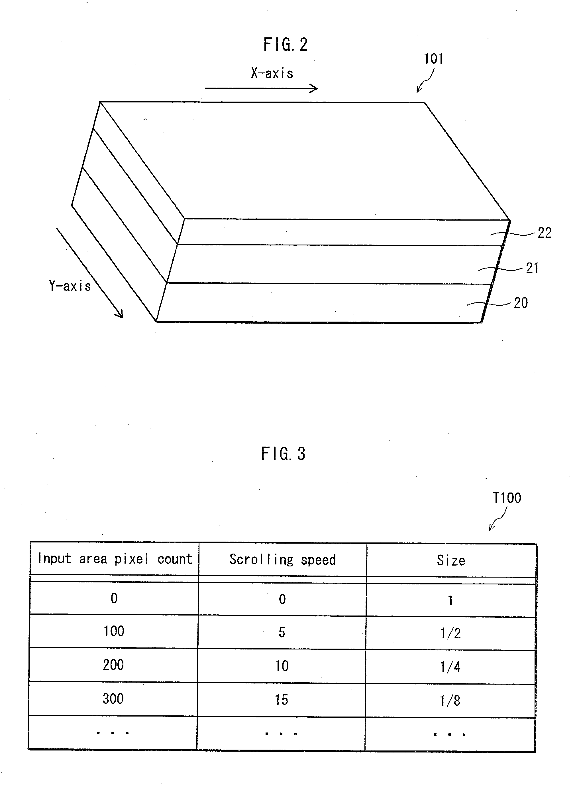 Information display device