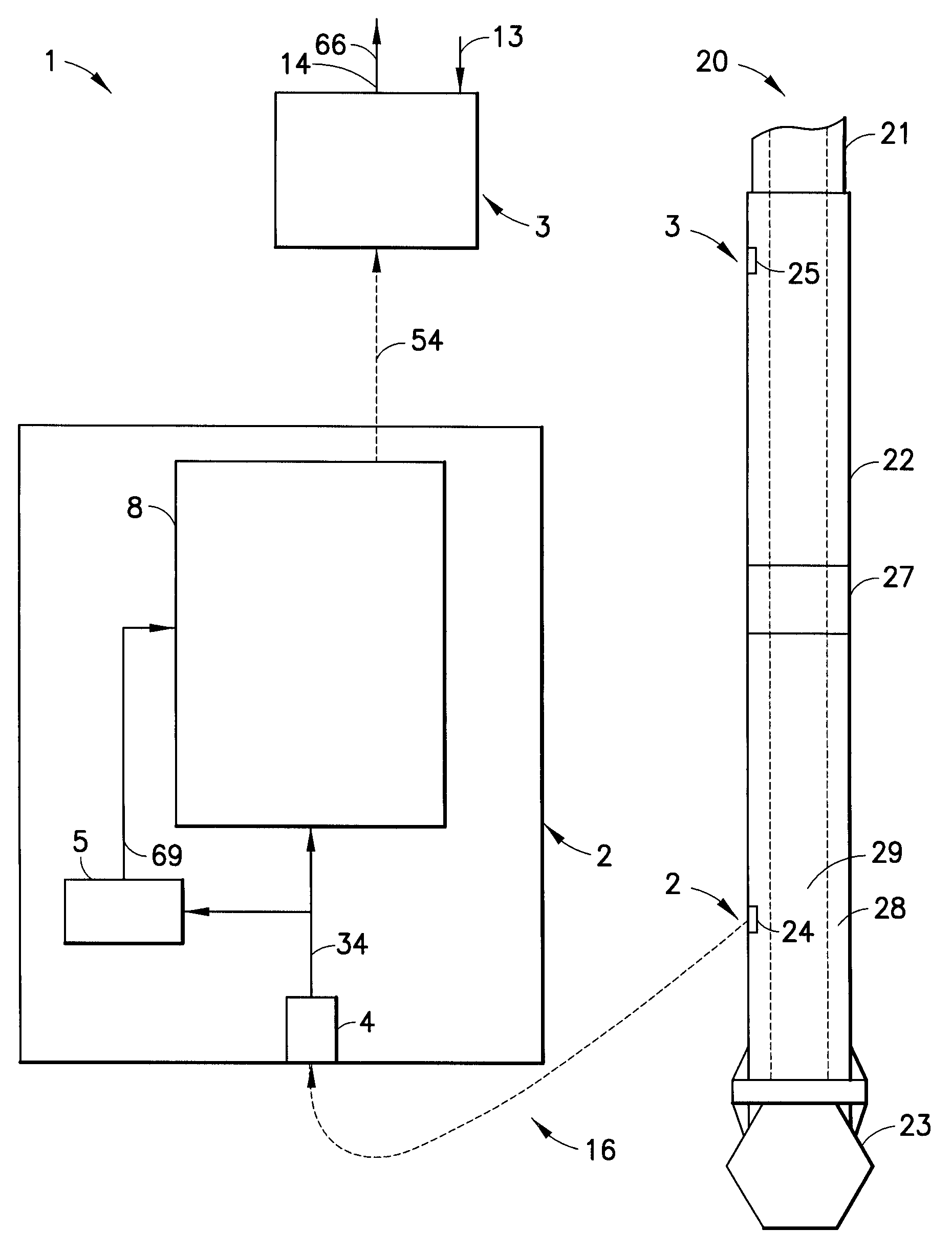 Drilling system powered by energy-harvesting sensor