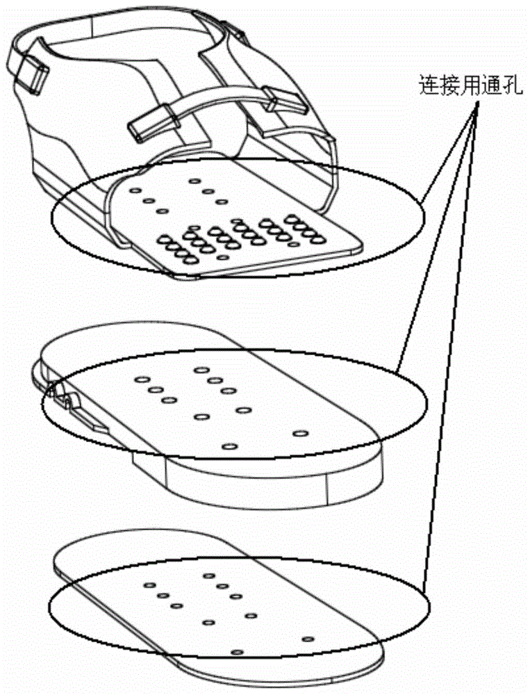 Force measuring and supporting structure