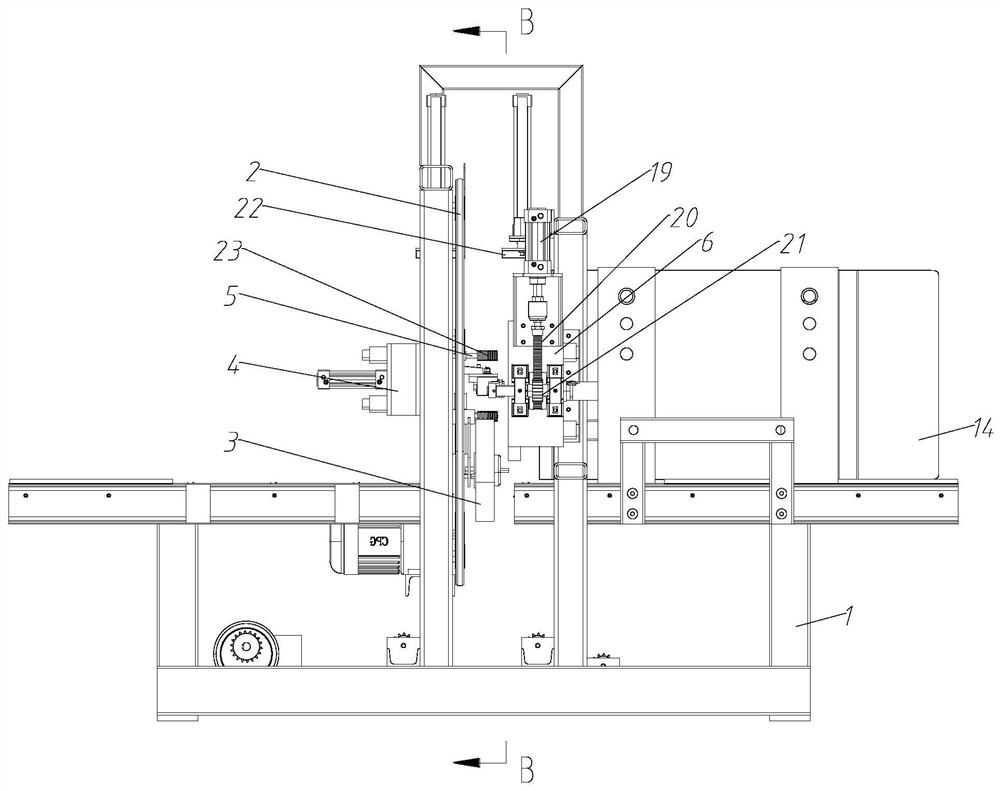 Adhesive tape winding type packaging machine and winding packaging process