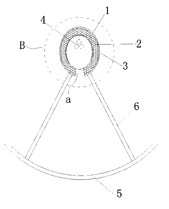 Pressure-bearing type solar collector based on groove-type parabolic mirror