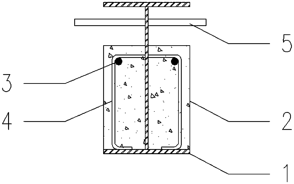 Steel-concrete composite beam