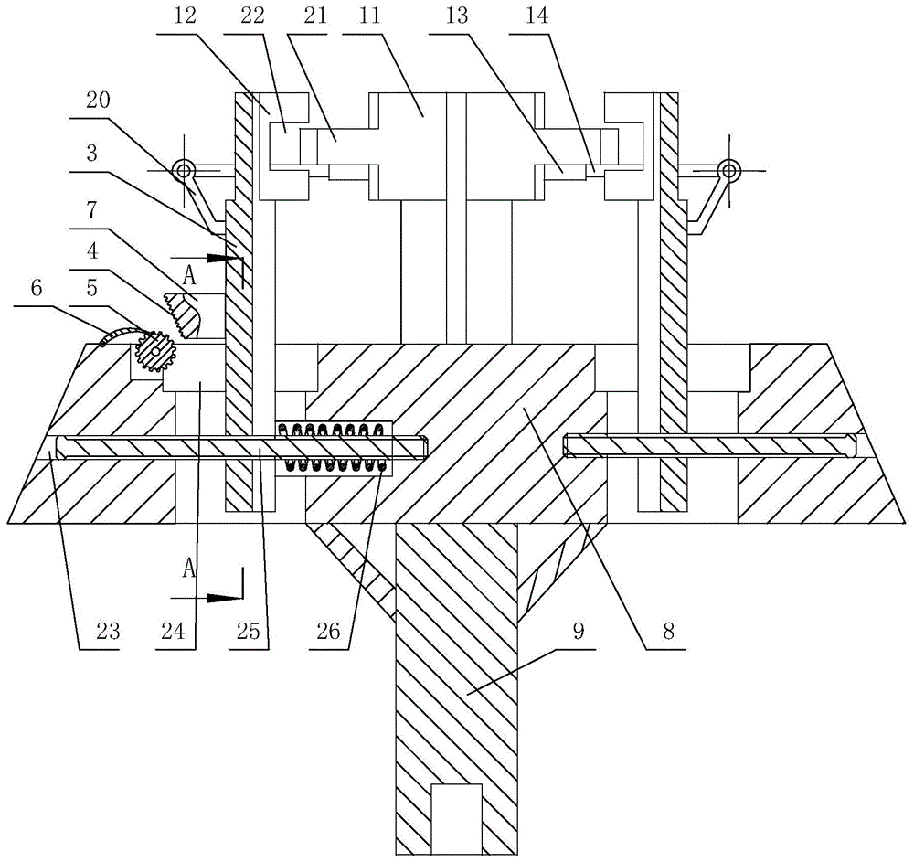 Mop dehydration device