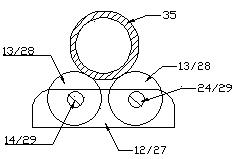 A vertical adjustable cable pay-off frame