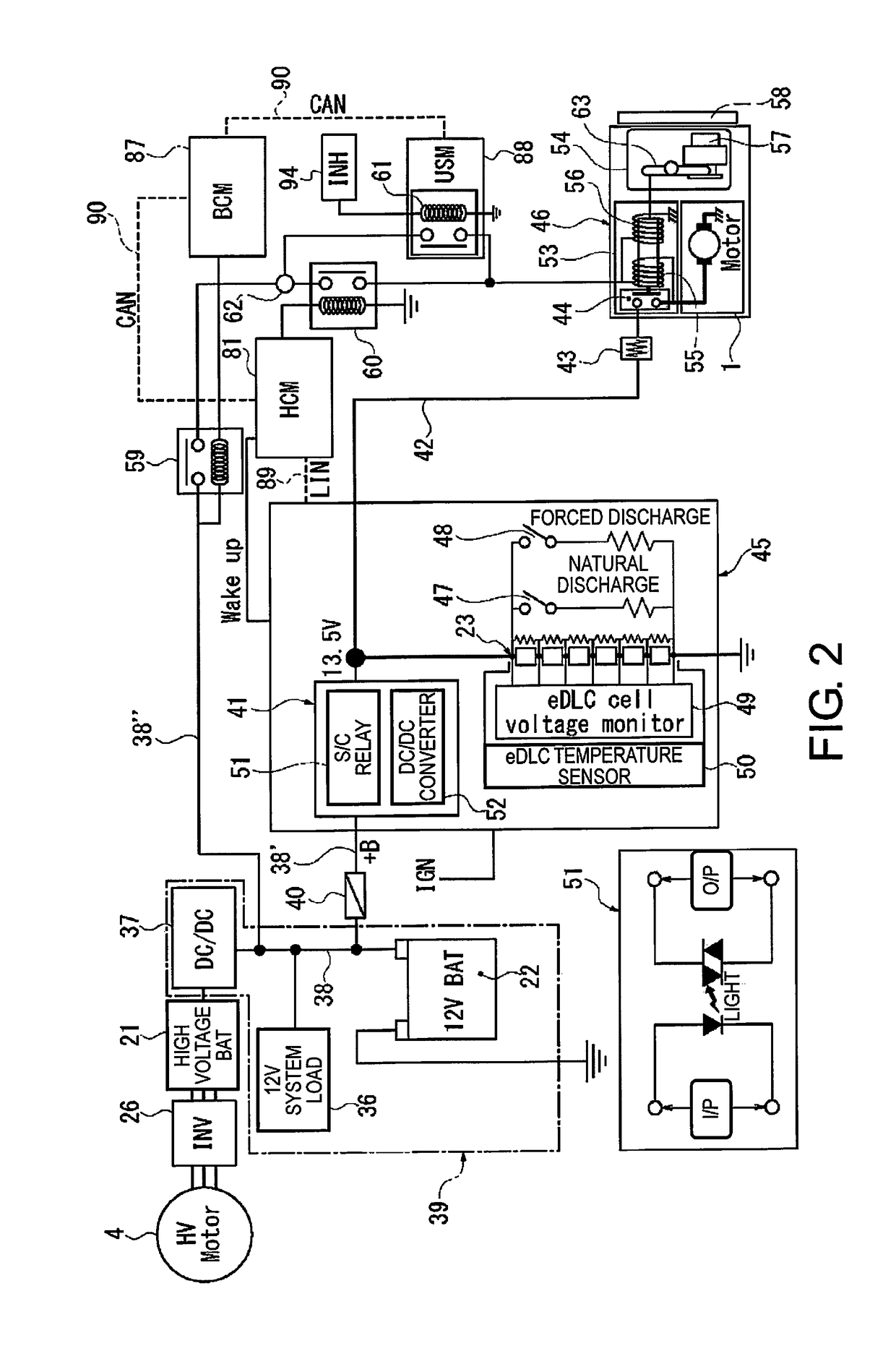 Control system for a plug-in hybrid vehicle