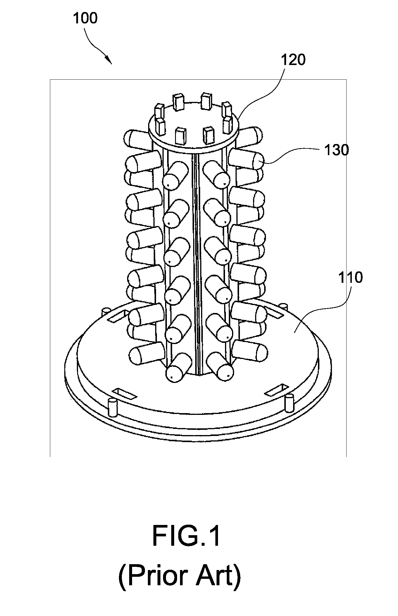 LED lamp with 360-degree illumination