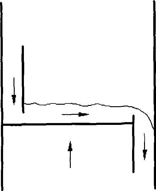 Multi-overflow circle tower plate