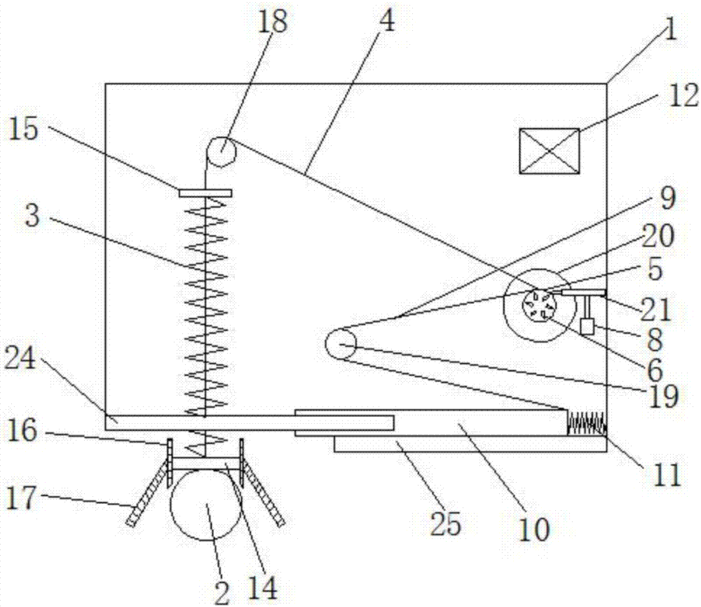 Retractable illumination lamp for table lamp