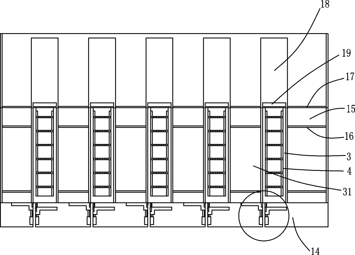 Rice transplanter with dragging type seed supplementing machine