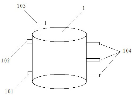 Gas pressure reducing valve and 3D printing manufacturing method thereof