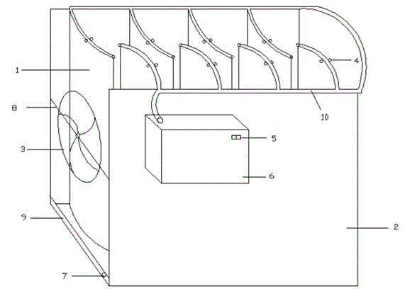 Cleanable demister for oil-gas separator