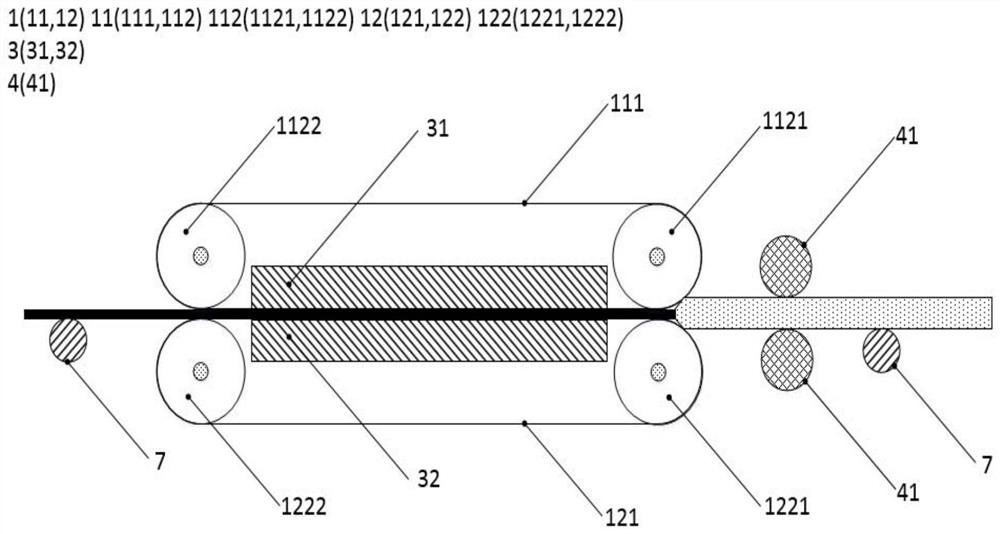 Continuous preparation method of foaming material, foaming pretreatment device, and foaming device