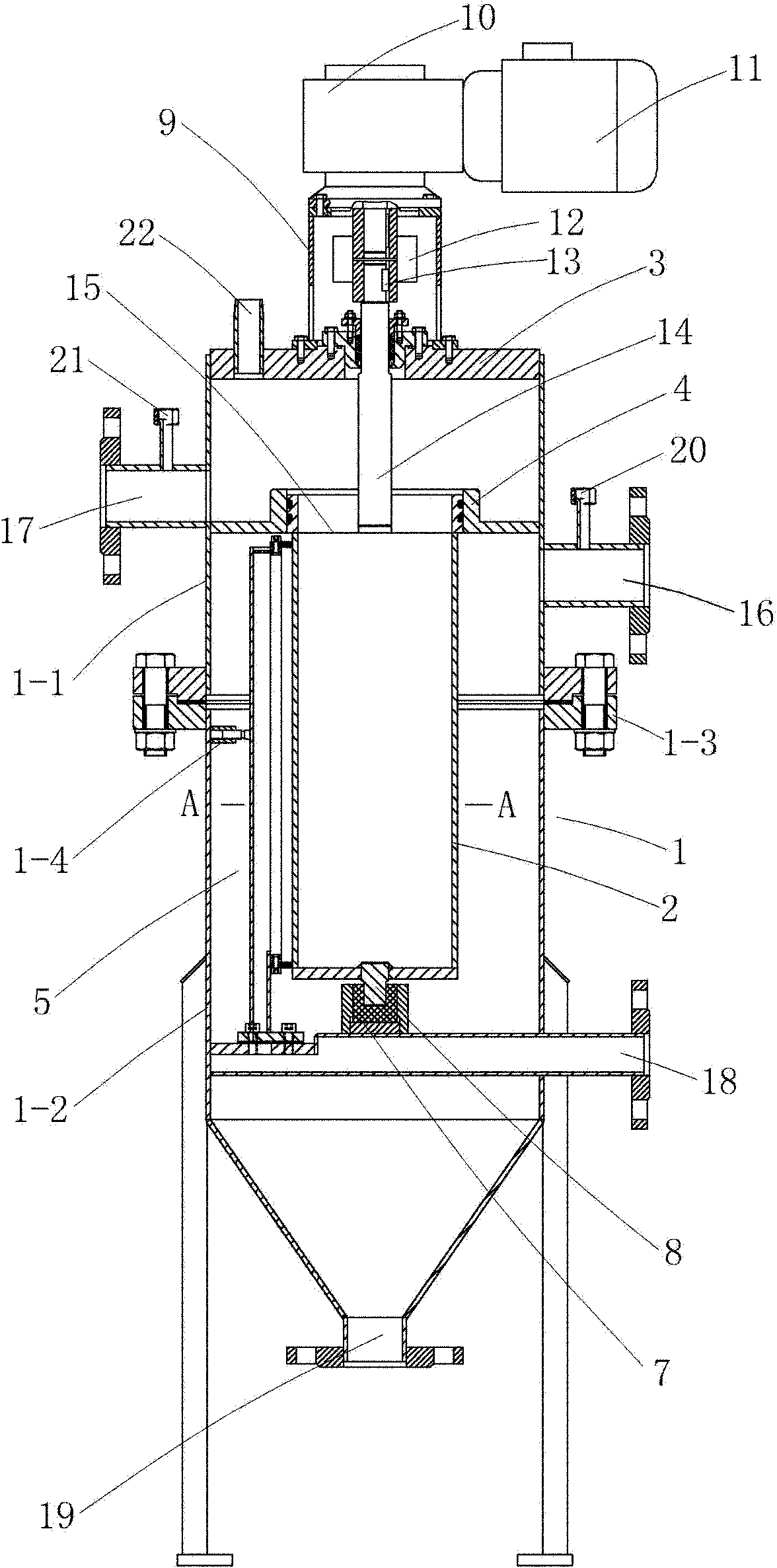 Filter screen two-level self-cleaning filter