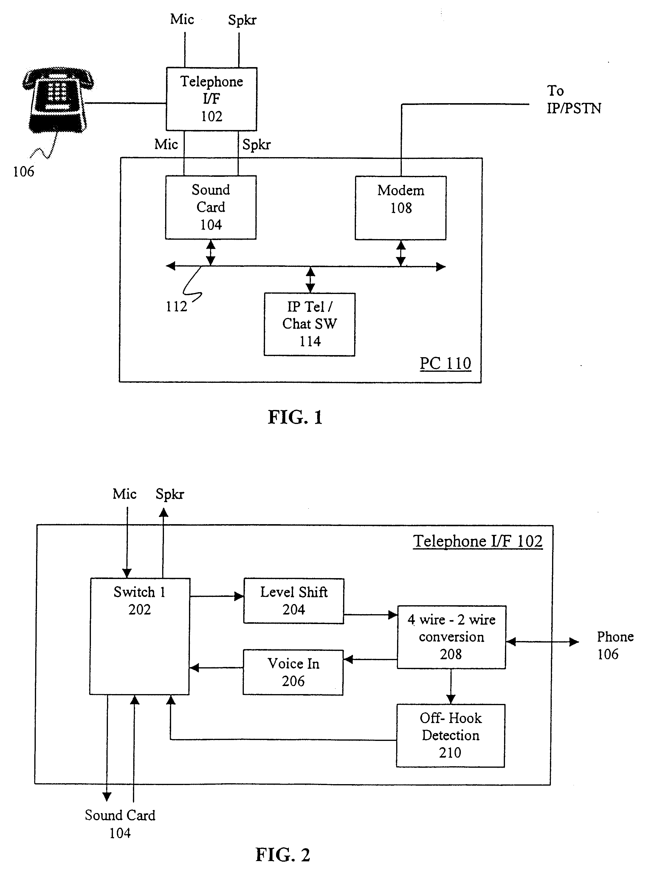 Method And Apparatus For Adapting A Phone For Use In Network Voice Operations