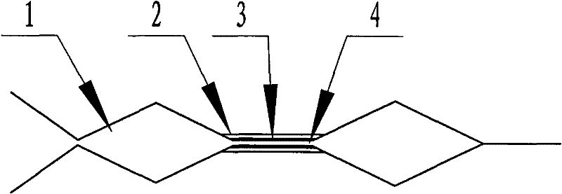 Connector device capable of meeting two-way transmission requirement of digital television