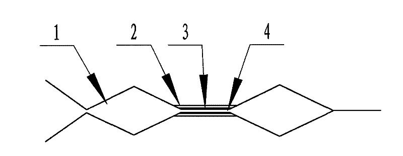 Connector device capable of meeting two-way transmission requirement of digital television