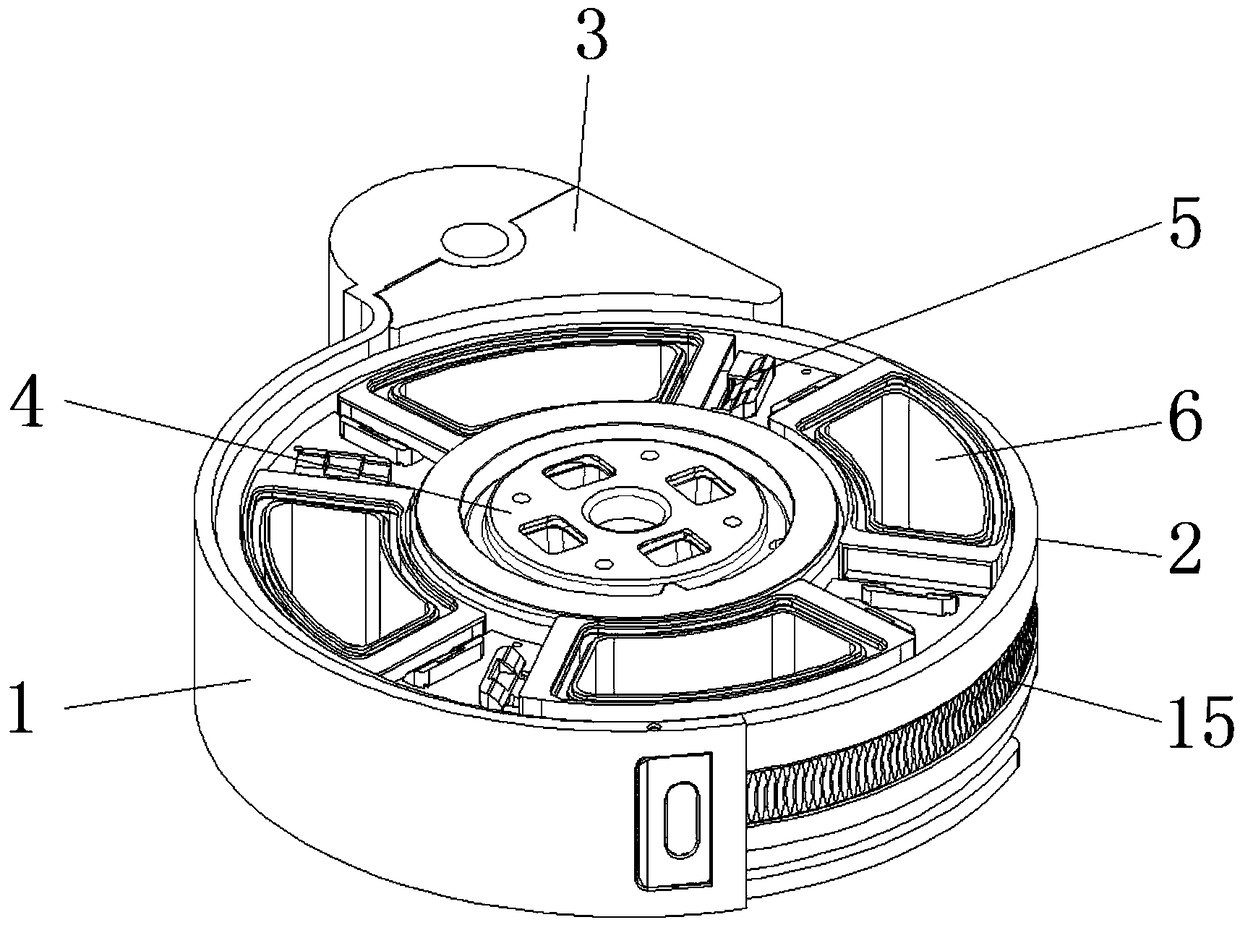 An automatic feeding device for food ingredients