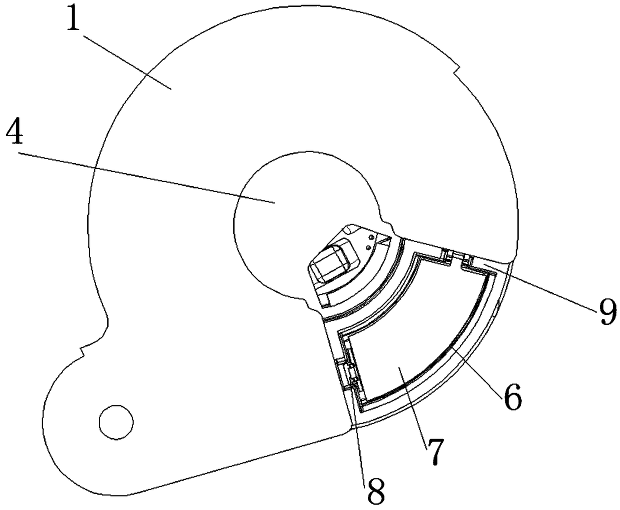 An automatic feeding device for food ingredients