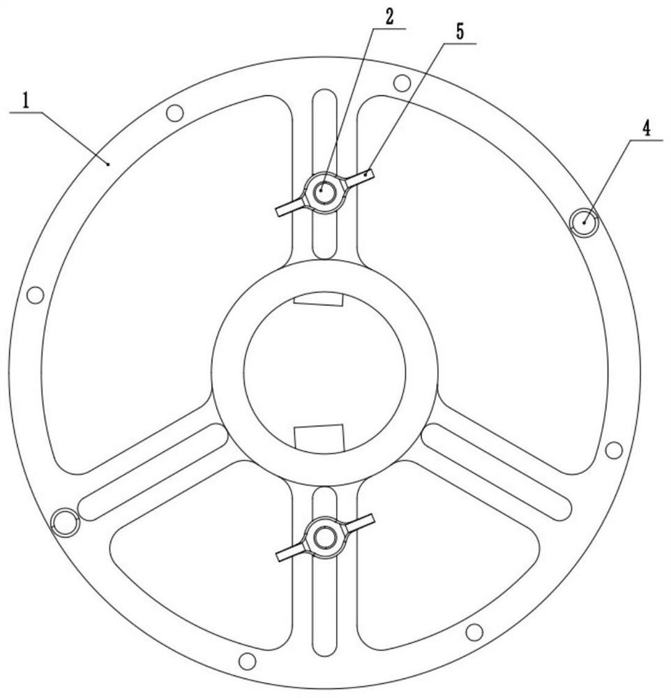 Flexible belt dismounting device