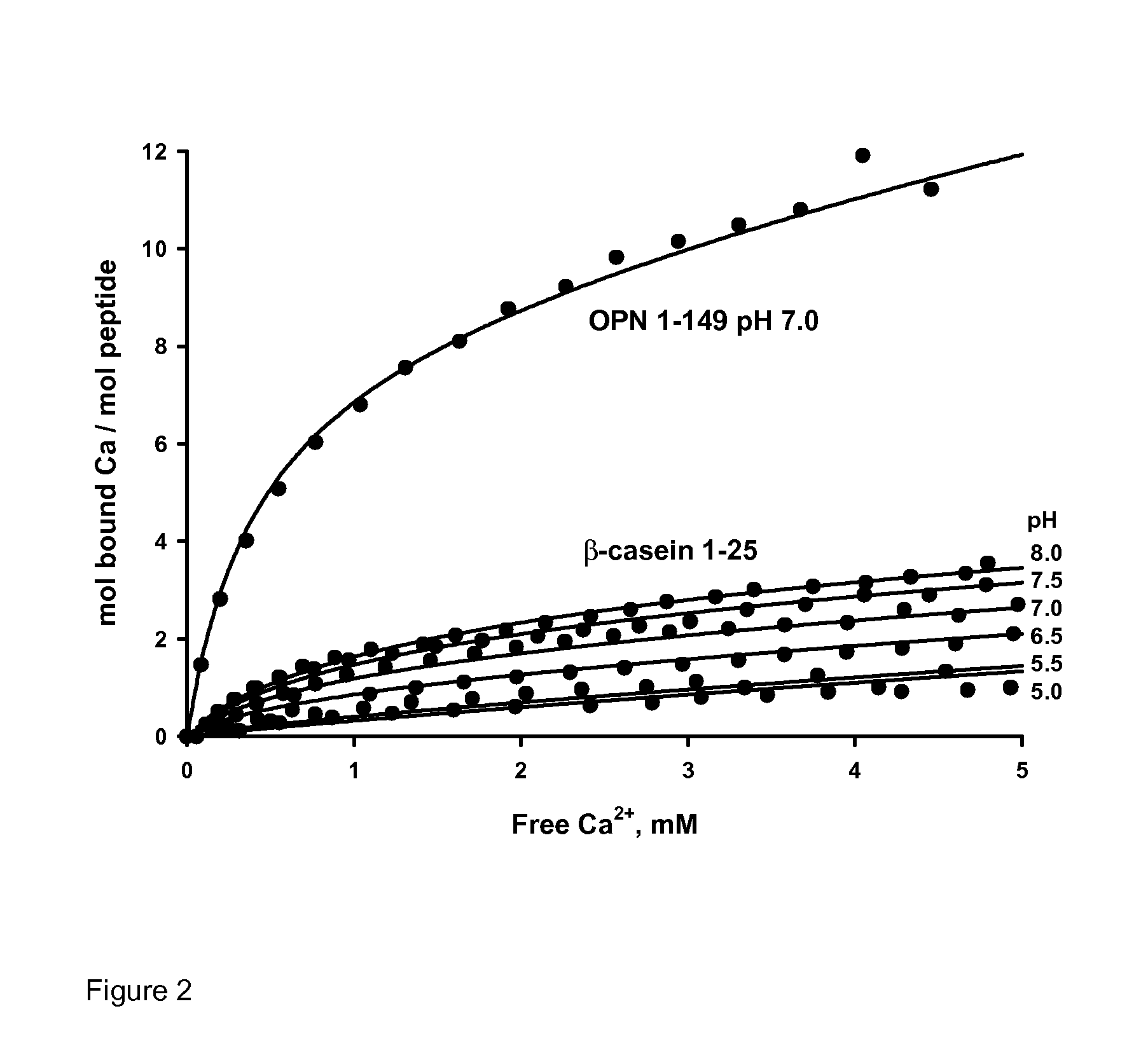 Phosphopeptides and use of the same