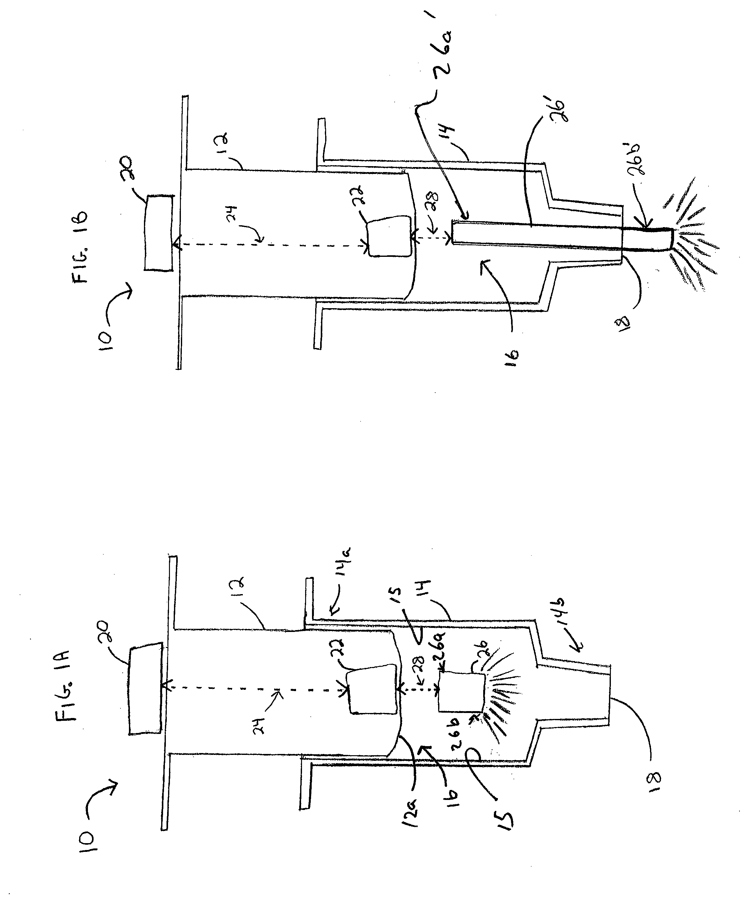 Syringe with energy delivery component and method of use